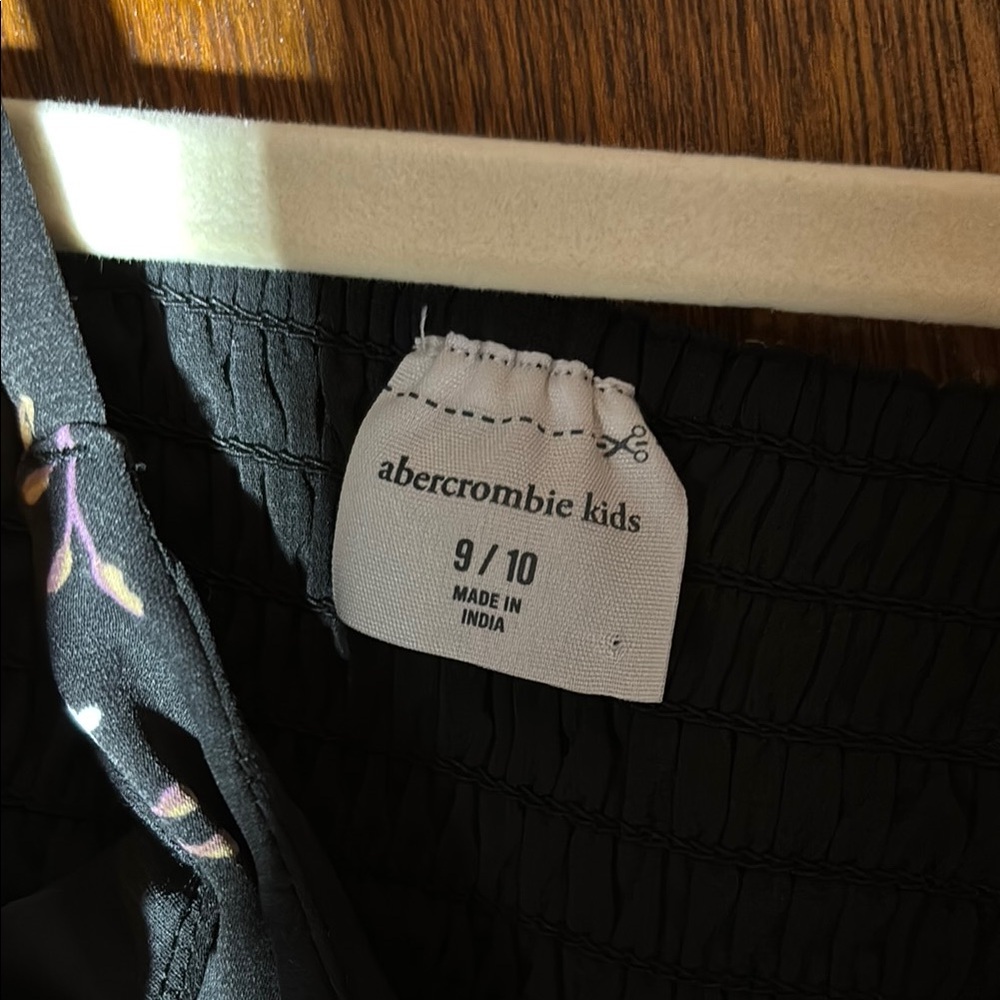 Abercrombie Kids Black Spaghetti Strap Dress - Picture 2 of 7